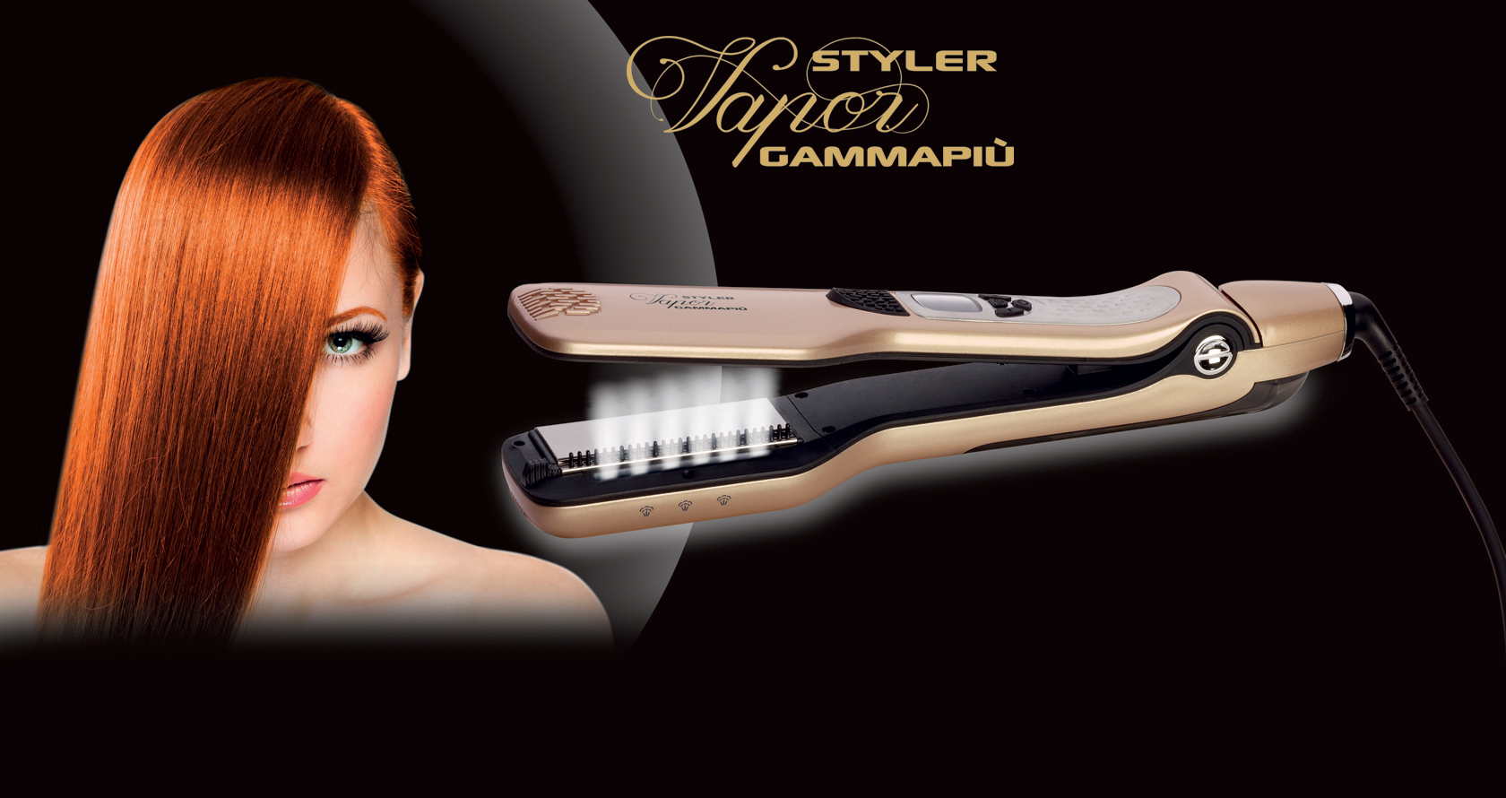 1Pc Professional 50W Salon Styler Ceramic Steam Care Hair