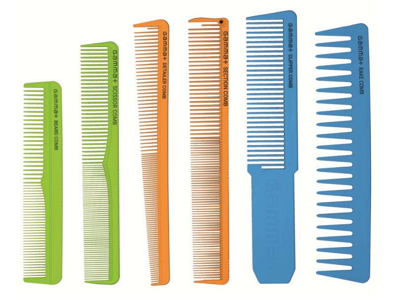 Combs set with storage bag