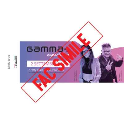 Biglietto Gamma+ Experience | 02 settembre 2024