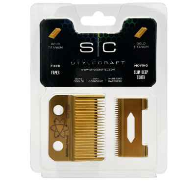 SET LAME SC CLIPPER FISSA FAPER GOLD+MOBILE SLIM DEEP GOLD