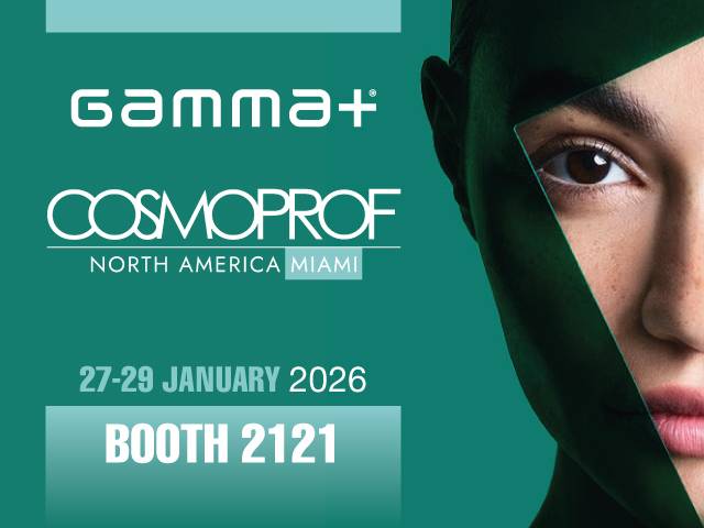 Gamma+ flies to Cosmoprof Miami 2026: from January 27 to 29 we will be in the spotlight in the USA