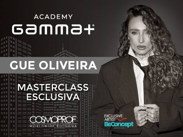 Masterclass mit Gue Oliveira in der Gamma+ Academy auf der Cosmoprof 2026